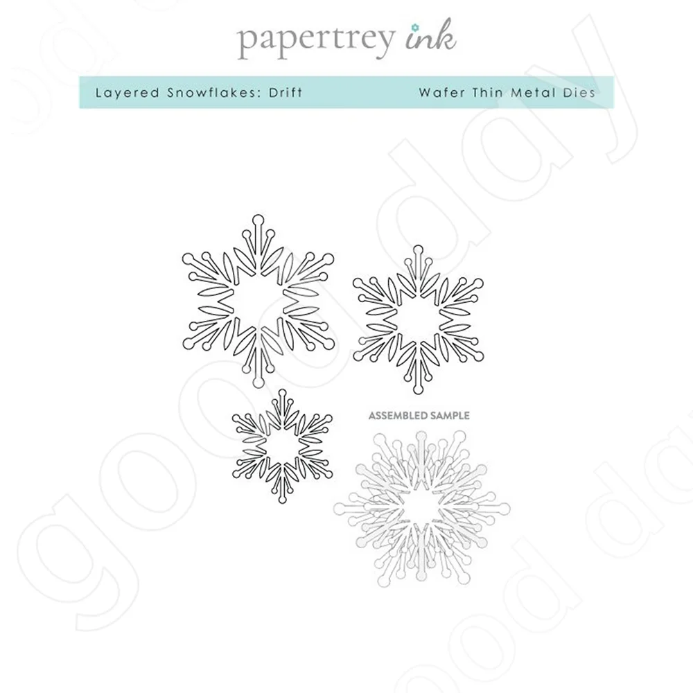 Layered Snowflakes Metal Cutting Dies Scrapbook Diary Decoration Embossing Template Diy Greeting Card Handmade 2022 New Arrival
Layered Snowflakes Metal Cutting Dies Scrapbook Diary Decoration Embossing Template Diy Greeting Card Handmade 2022 New Arrival