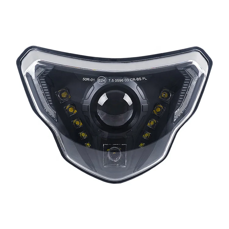 new design E-mark approval High Low Beam motorcycle LED Headlight For BMW Motorcycle G310R 2016-2021 G310GS 2018-2021
new design E-mark approval High Low Beam motorcycle LED Headlight For BMW Motorcycle G310R 2016-2021 G310GS 2018-2021