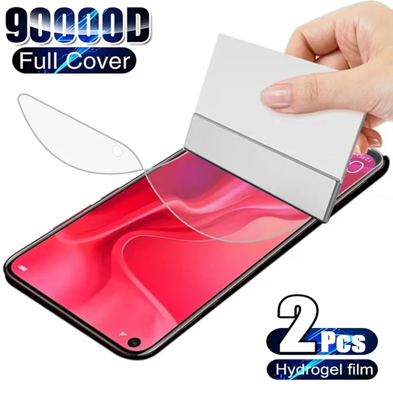 

2PCS Hydrogel Film For Xiaomi Mi 9 SE Redmi A1 9A 9C 10C 12C K40 Screen Protectors For Poco C40 C55 Hydrogel Film Not Glass