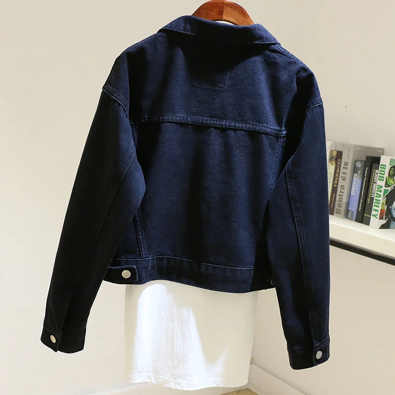 Black Korean Batwing sleeve Short Denim Jackets Women Loose Outerwear Chaqueta Mujer Spring New Casual Jeans Jacket Coat Female
Black Korean Batwing sleeve Short Denim Jackets Women Loose Outerwear Chaqueta Mujer Spring New Casual Jeans Jacket Coat Female
