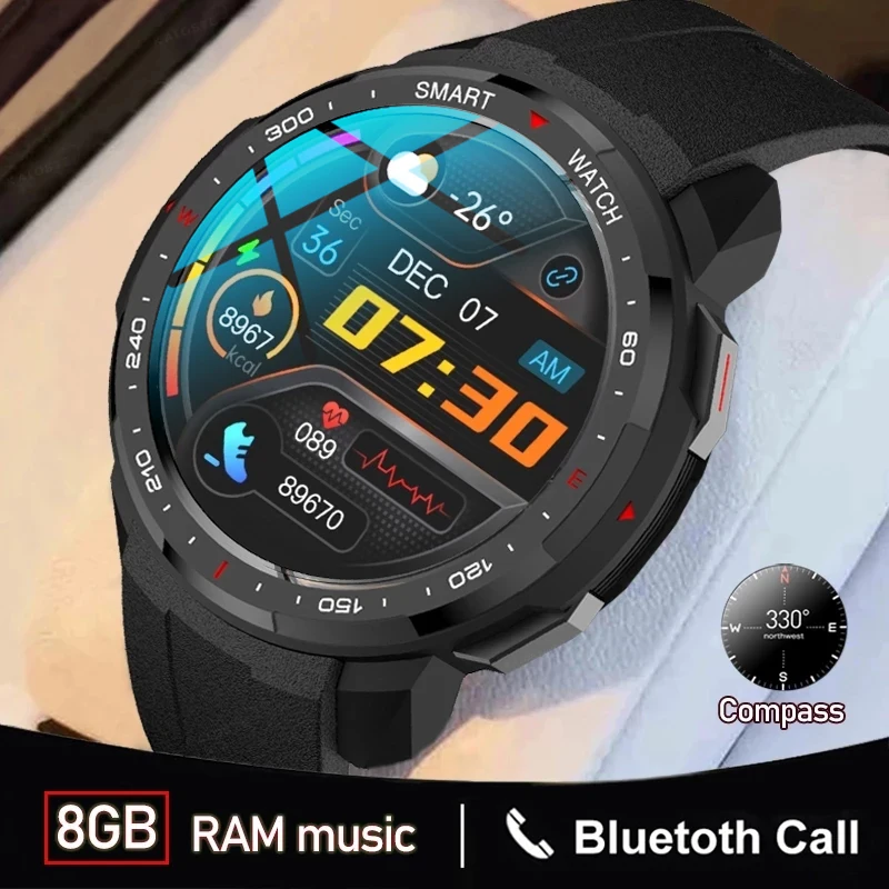 2022 Bluetooth Call Smart Watch Men 8G ROM Recording TWS Local Music Smartwatch For Huawei Xiaomi Compass Sport Fitness Clock
2022 Bluetooth Call Smart Watch Men 8G ROM Recording TWS Local Music Smartwatch For Huawei Xiaomi Compass Sport Fitness Clock