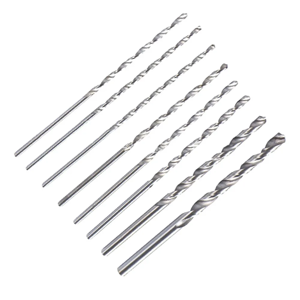 8Pcs HSS Drill Bits 200mm Straight Shank 4-10mm Bit Head For Wood Aluminum Plastic Electric Drilling Punching Machine Tool Parts
8Pcs HSS Drill Bits 200mm Straight Shank 4-10mm Bit Head For Wood Aluminum Plastic Electric Drilling Punching Machine Tool Parts