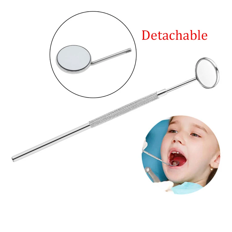 Mirror + Handle Dental Mirror Stainless Steel Mouth Mirror Dental Hygiene Kit Instrument Dentist Tools
Mirror + Handle Dental Mirror Stainless Steel Mouth Mirror Dental Hygiene Kit Instrument Dentist Tools