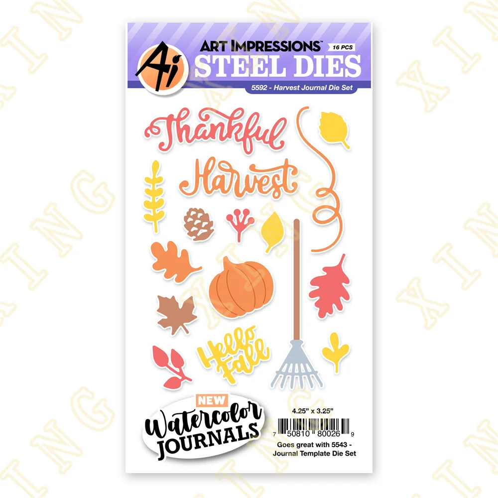 Harvest Journal Metal Craft Cutting Dies Diy Scrapbook Paper Diary Decoration Card Handmade Embossing New Product for 2022
Harvest Journal Metal Craft Cutting Dies Diy Scrapbook Paper Diary Decoration Card Handmade Embossing New Product for 2022