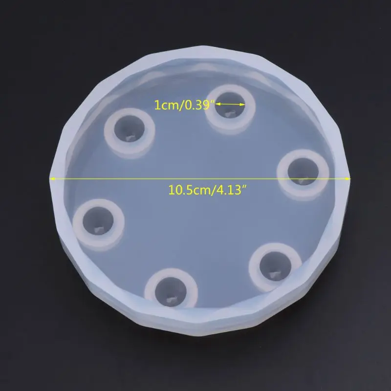 652F Round Resin Molds Desk Decoration Platform Epoxy Silicone Mold DIY Jewelry Making Tools Handmade Crafts Home Ornaments
652F Round Resin Molds Desk Decoration Platform Epoxy Silicone Mold DIY Jewelry Making Tools Handmade Crafts Home Ornaments