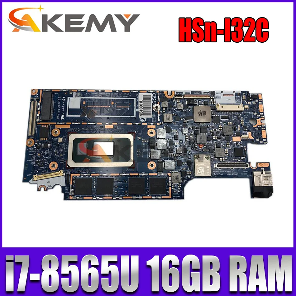 Original For HP Elite Dragonfly HSn-I32C Laptop Motherboard 6050A3074401-MB-A02 L74111-001 With i7-8565U 16GB RAM 100% Tested
Original For HP Elite Dragonfly HSn-I32C Laptop Motherboard 6050A3074401-MB-A02 L74111-001 With i7-8565U 16GB RAM 100% Tested