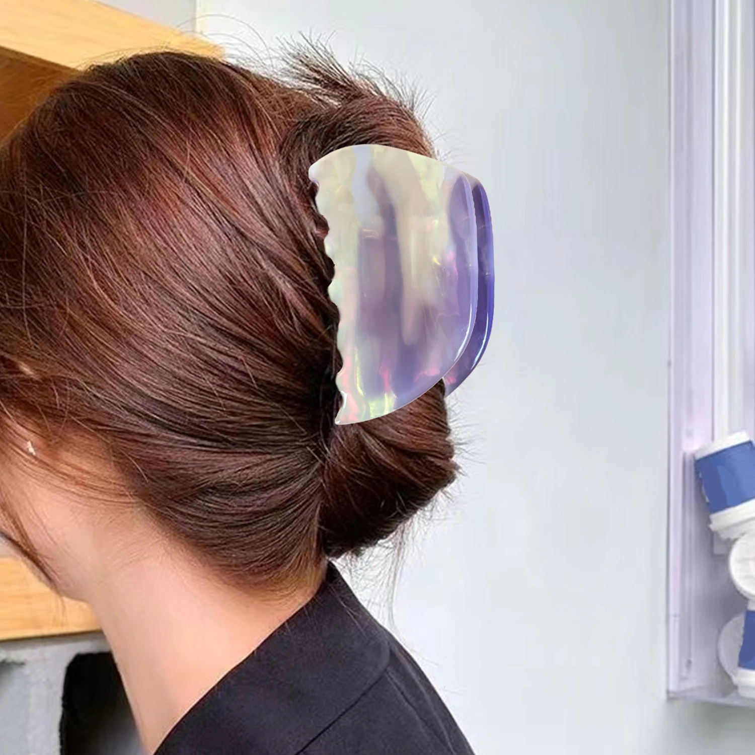 Shell Shape Hairpins Sweet Shell Acetate Barrettes Elegant Shark Clip Hairdress Hair Styling Tool Aceate Hair Claw
Shell Shape Hairpins Sweet Shell Acetate Barrettes Elegant Shark Clip Hairdress Hair Styling Tool Aceate Hair Claw