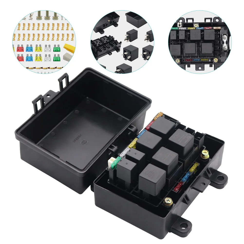1 Set Relay Box Auto Fuse Block 21 Ways Marine Car Fused Distribution Block
1 Set Relay Box Auto Fuse Block 21 Ways Marine Car Fused Distribution Block