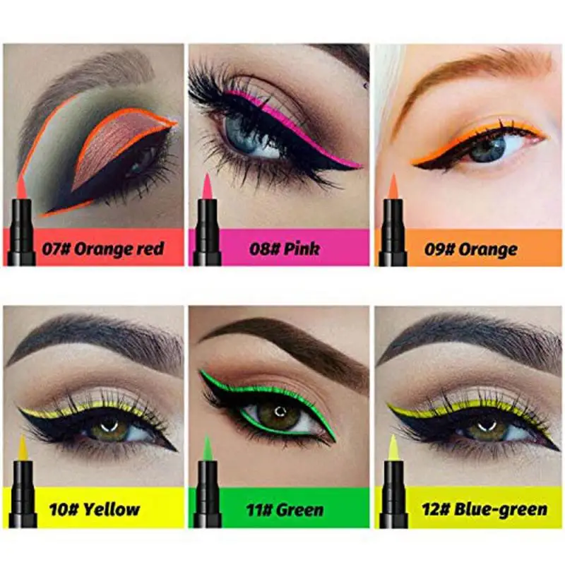 12 Colors/set Makeup Eyeliner Pencil Liquid Waterproof Soft Black Long Lasting For Women Superfine Eyes Liner Cosmetics TSLM1
12 Colors/set Makeup Eyeliner Pencil Liquid Waterproof Soft Black Long Lasting For Women Superfine Eyes Liner Cosmetics TSLM1