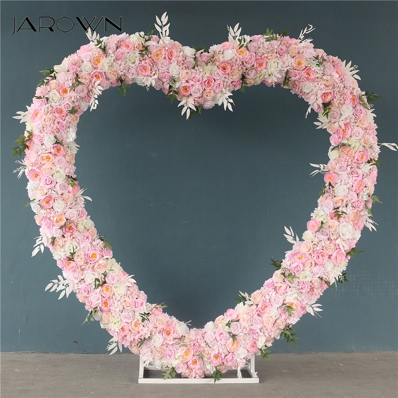 JAROWN Heart Shaped Flower Row Flower Arrangement Wedding Background Arch Set Party Stage Props Decor Flower Stand
JAROWN Heart Shaped Flower Row Flower Arrangement Wedding Background Arch Set Party Stage Props Decor Flower Stand