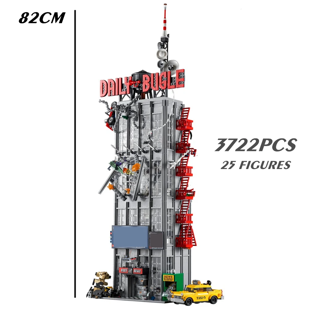 3700PCS 25 Mini DOLLS Heroes Figures Toys Daily Bugle Tower Mans Model 76178 Building Blocks Bricks Kid Toy Gift 
3700PCS 25 Mini DOLLS Heroes Figures Toys Daily Bugle Tower Mans Model 76178 Building Blocks Bricks Kid Toy Gift