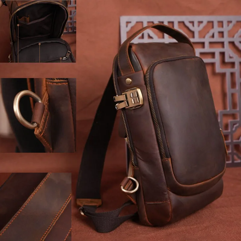 Men's Multifunction Durable Shoulder Bag Cross Body Sling Anti-theft Chest Bags Travel Crossbody Pack Messenger Pack for Women 
Men's Multifunction Durable Shoulder Bag Cross Body Sling Anti-theft Chest Bags Travel Crossbody Pack Messenger Pack for Women