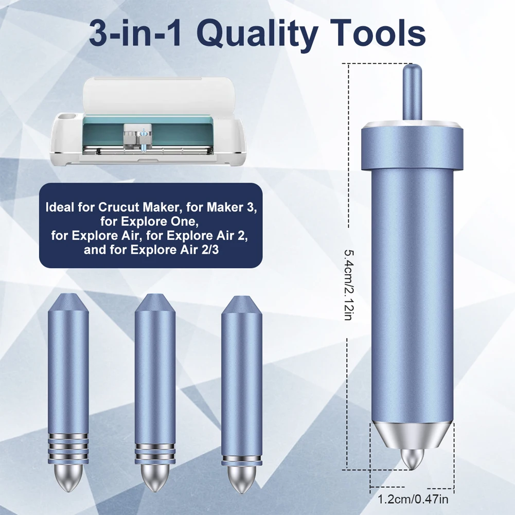 Engraving Tip Etching Too For Cricut Maker, Maker 3, Explore One, Explore Air, Explore Air 2, Explore Air 3l Transfer Tool
Engraving Tip Etching Too For Cricut Maker, Maker 3, Explore One, Explore Air, Explore Air 2, Explore Air 3l Transfer Tool