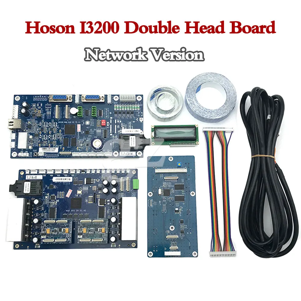 

Hoson Board Kit для Epson I3200 печатающая головка с двойной головкой для эко-растворителя/печатных плат на водной основе сетевая версия