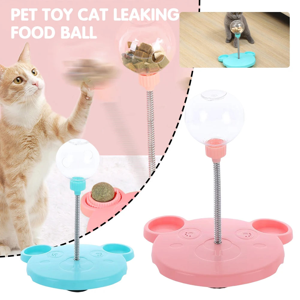 Pet Feeder Cat Toy Cat Leaking Food Ball Self-Playing Tumbler Funny Swing Feeder Puzzle Toys Playing Training Dispenser Bowl
Pet Feeder Cat Toy Cat Leaking Food Ball Self-Playing Tumbler Funny Swing Feeder Puzzle Toys Playing Training Dispenser Bowl