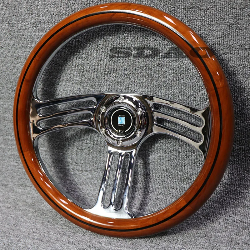 High Quality 14 Inch 350mm Brown Mahogany ABS Steering Wheel Imitation Peach Wood Auto Racing Sport Steering Wheel Accessories 
High Quality 14 Inch 350mm Brown Mahogany ABS Steering Wheel Imitation Peach Wood Auto Racing Sport Steering Wheel Accessories