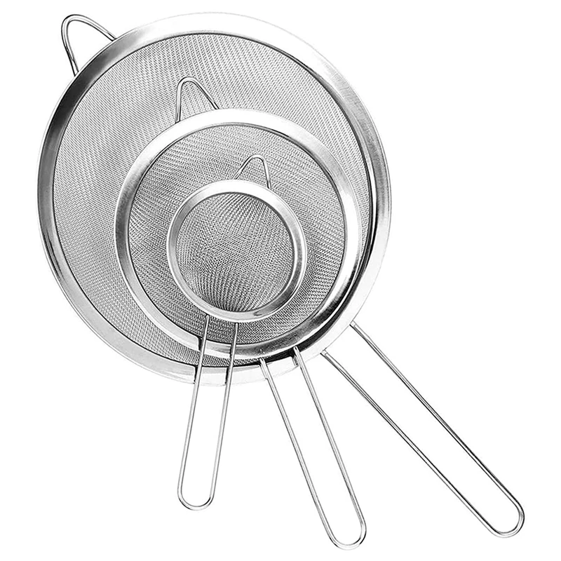Sieve Tea Strainers, Sieves And Strainers, Kitchen Sieve, Fine Mesh Strainer, Flour Sieves For Cooking Baking 
Sieve Tea Strainers, Sieves And Strainers, Kitchen Sieve, Fine Mesh Strainer, Flour Sieves For Cooking Baking
