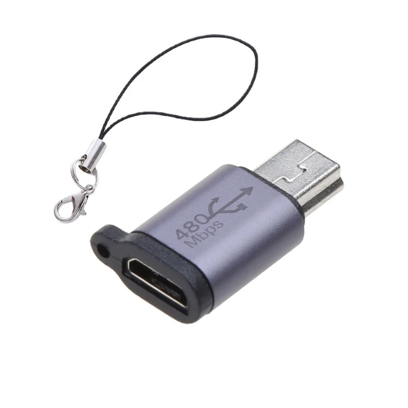 Micro USB to TypeC Mini USB Converter Connector Support Charge & Data Sync 480Mb Drop Shipping
Micro USB to TypeC Mini USB Converter Connector Support Charge & Data Sync 480Mb Drop Shipping
