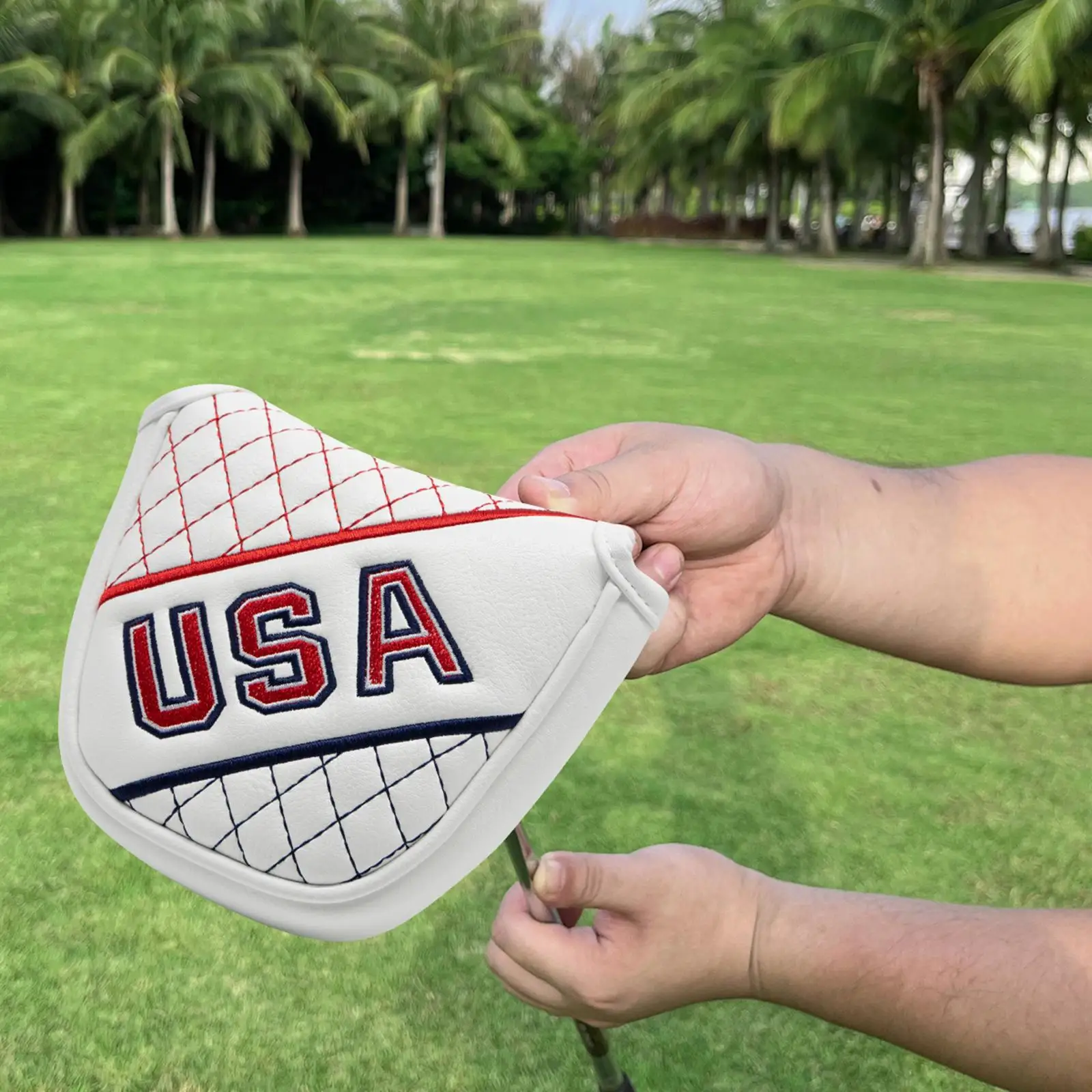 Durable Golf Putter Head Cover Headcover Unisex with Magnetic Closure Protector PU Leather Protective Guard Accessories
Durable Golf Putter Head Cover Headcover Unisex with Magnetic Closure Protector PU Leather Protective Guard Accessories