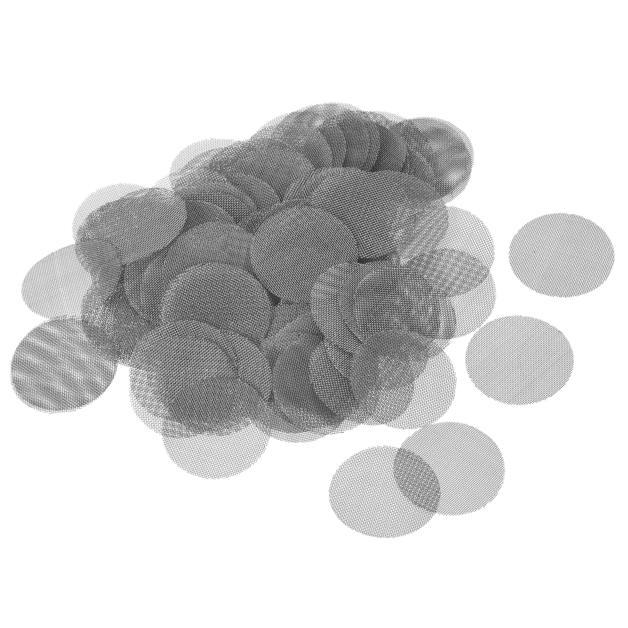 100pcs 25.4mm Diameter Pipe Screen Stainless Steel Screens Multifunctional Smoking Accessories for Pipe Filter
100pcs 25.4mm Diameter Pipe Screen Stainless Steel Screens Multifunctional Smoking Accessories for Pipe Filter