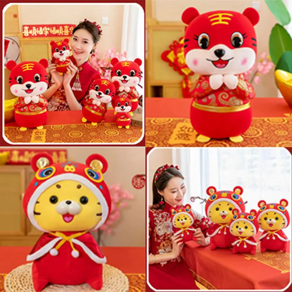 Новая традиционная подвеска Кукла Зодиак украшения тигровый красный 
Новая традиционная подвеска Кукла Зодиак украшения тигровый красный