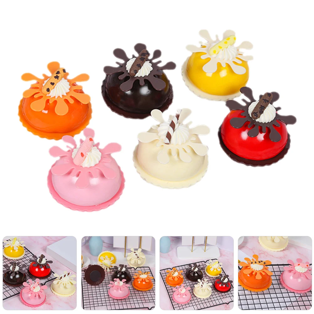 6 Pcs Decoration Home Cake Props Dessert Shop Small Accessory Pvc Lifelike Cakes Models Photo
6 Pcs Decoration Home Cake Props Dessert Shop Small Accessory Pvc Lifelike Cakes Models Photo