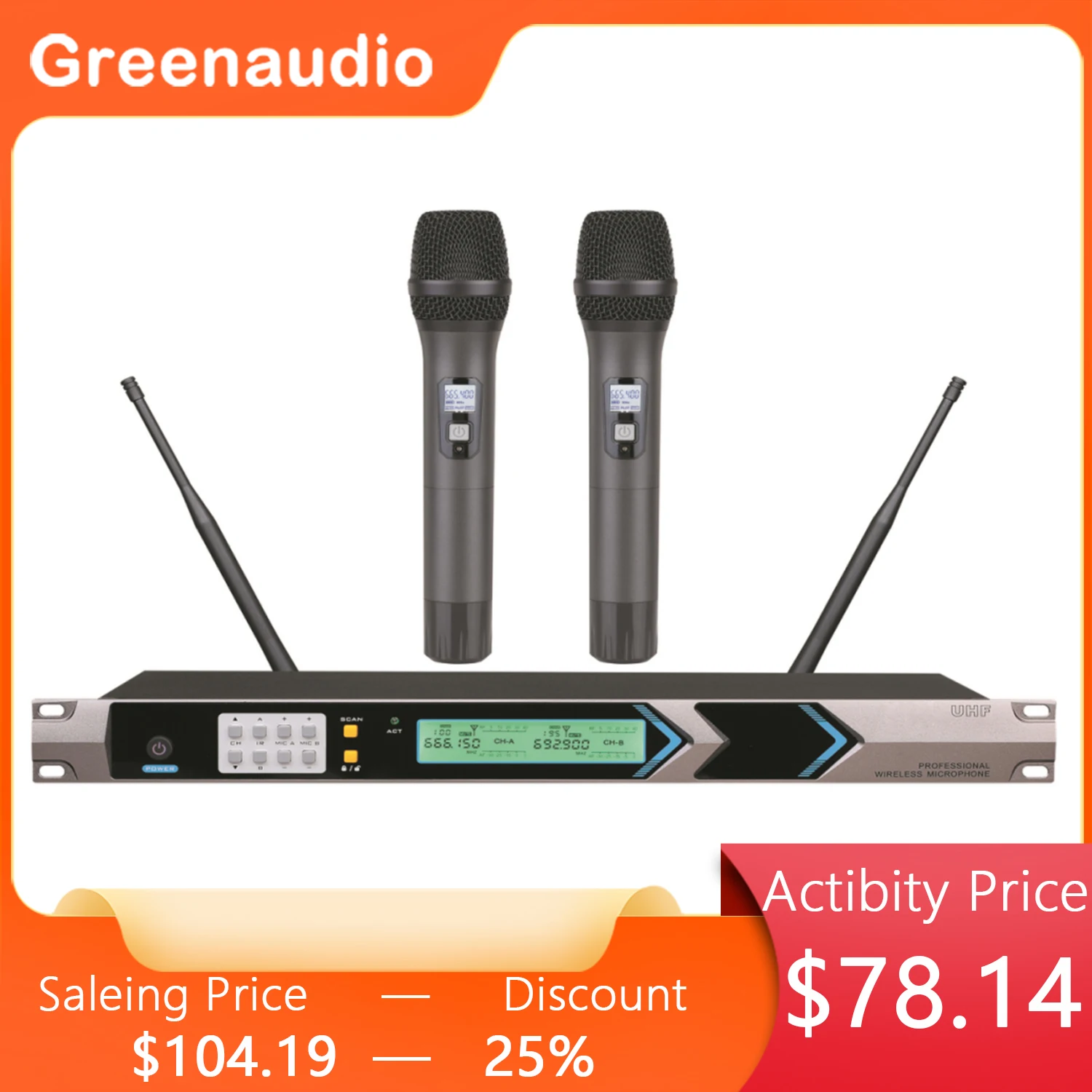 GAW-K200 UHF беспроводной микрофон, несколько устройств, используют несколько выходных каналов синхронно для выступлений на открытом воздухе 
GAW-K200 UHF беспроводной микрофон, несколько устройств, используют несколько выходных каналов синхронно для выступлений на открытом воздухе