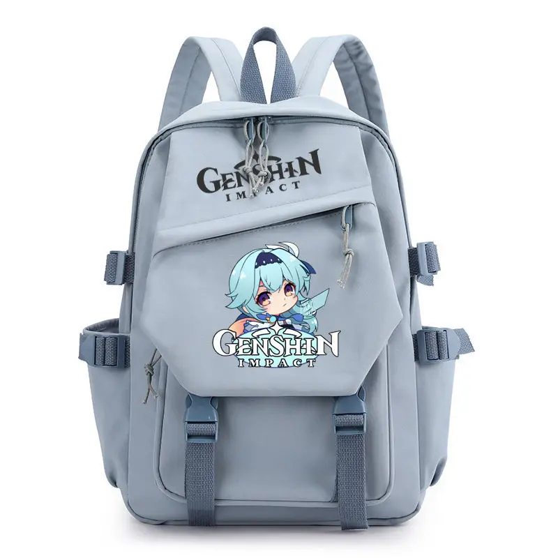 Anime Game Genshin Impact Eula Cute Japanese Cartoon Unisex Fashion School Backpack Student Bag for Kids Teenagers
Anime Game Genshin Impact Eula Cute Japanese Cartoon Unisex Fashion School Backpack Student Bag for Kids Teenagers