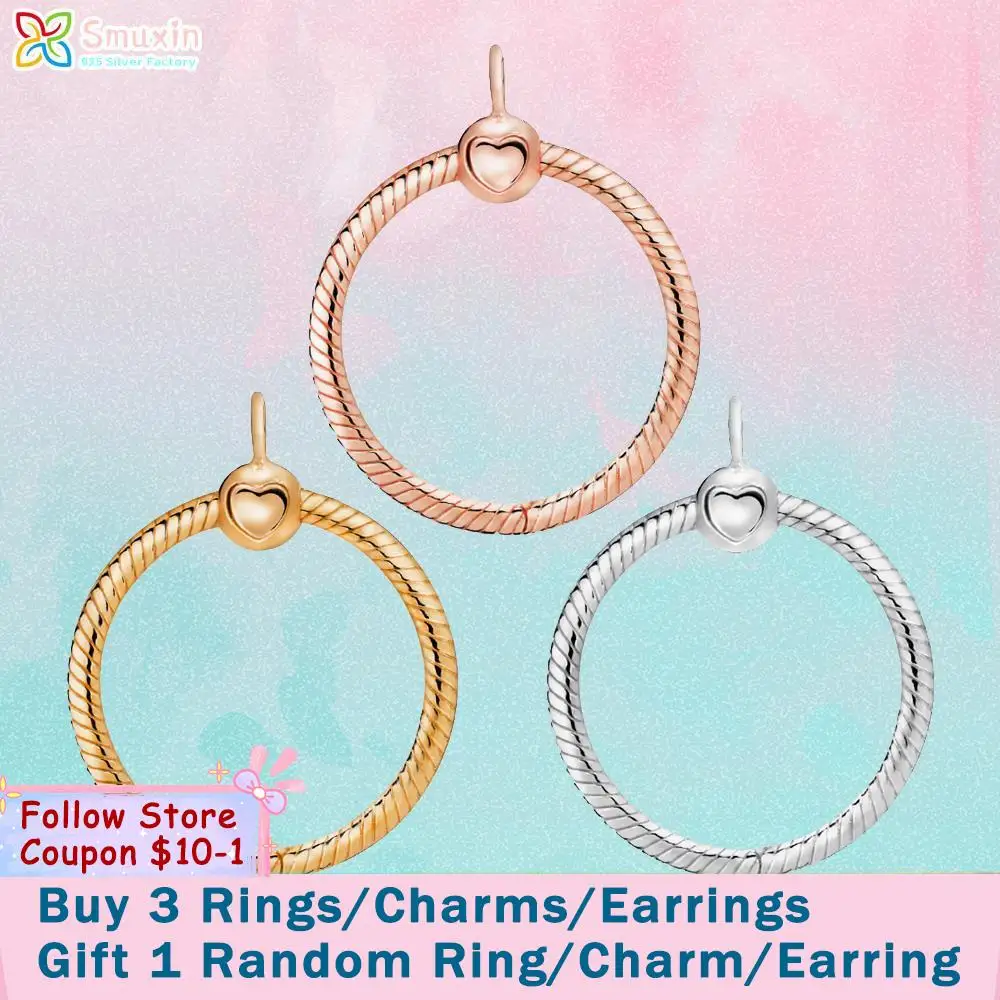Smuxin 925 Sterling Silver Pendant O Pendant fit Original Pandora Necklaces Women Charm for Jewelry Making Birthday Girl Gift
Smuxin 925 Sterling Silver Pendant O Pendant fit Original Pandora Necklaces Women Charm for Jewelry Making Birthday Girl Gift