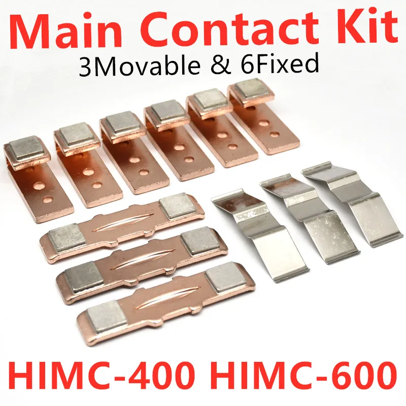 Crane Contactor Repair Kit For HiMC-400 HiMC-600 HiMC 400 HiMC 600 Moving And Fixed Contacts Main Contact Kit Contactor Contacts
Crane Contactor Repair Kit For HiMC-400 HiMC-600 HiMC 400 HiMC 600 Moving And Fixed Contacts Main Contact Kit Contactor Contacts