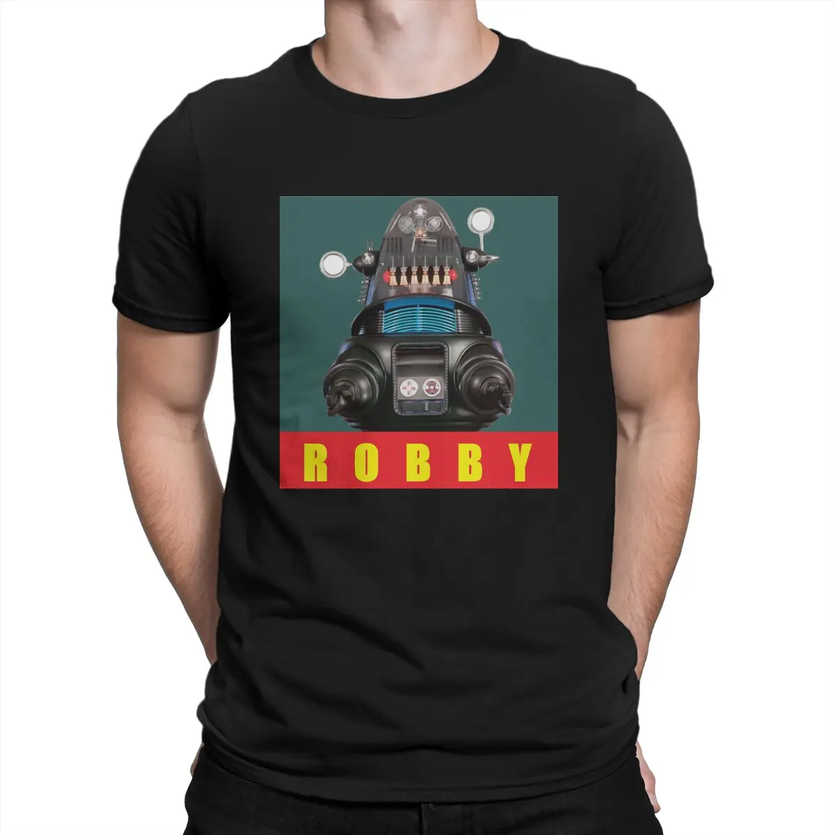 Forbidden Planet Movie Walter Pidgeon Anne Francis Man TShirt Robby The Robot Cute Individuality T Shirt Streetwear Hipster
Forbidden Planet Movie Walter Pidgeon Anne Francis Man TShirt Robby The Robot Cute Individuality T Shirt Streetwear Hipster