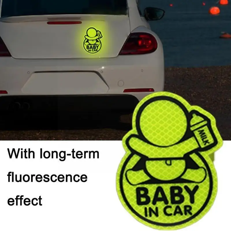 

Детские наклейки для автомобиля, декоративные наклейки для автомобиля, светоотражающие наклейки для автомобиля, безопасные наклейки для защиты корпуса от царапин, индивидуальные креативные наклейки для расстояния