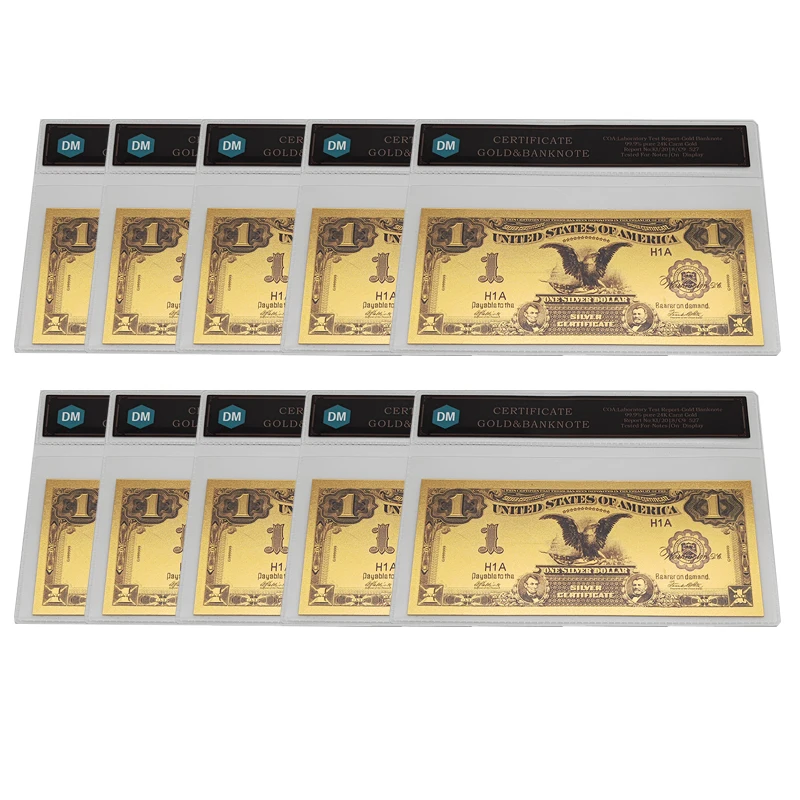 10pcs/lot US Banknotes One Dollar U.S.A Paper Money Uncurrent High Quality Art Crafts Fans Collection
10pcs/lot US Banknotes One Dollar U.S.A Paper Money Uncurrent High Quality Art Crafts Fans Collection