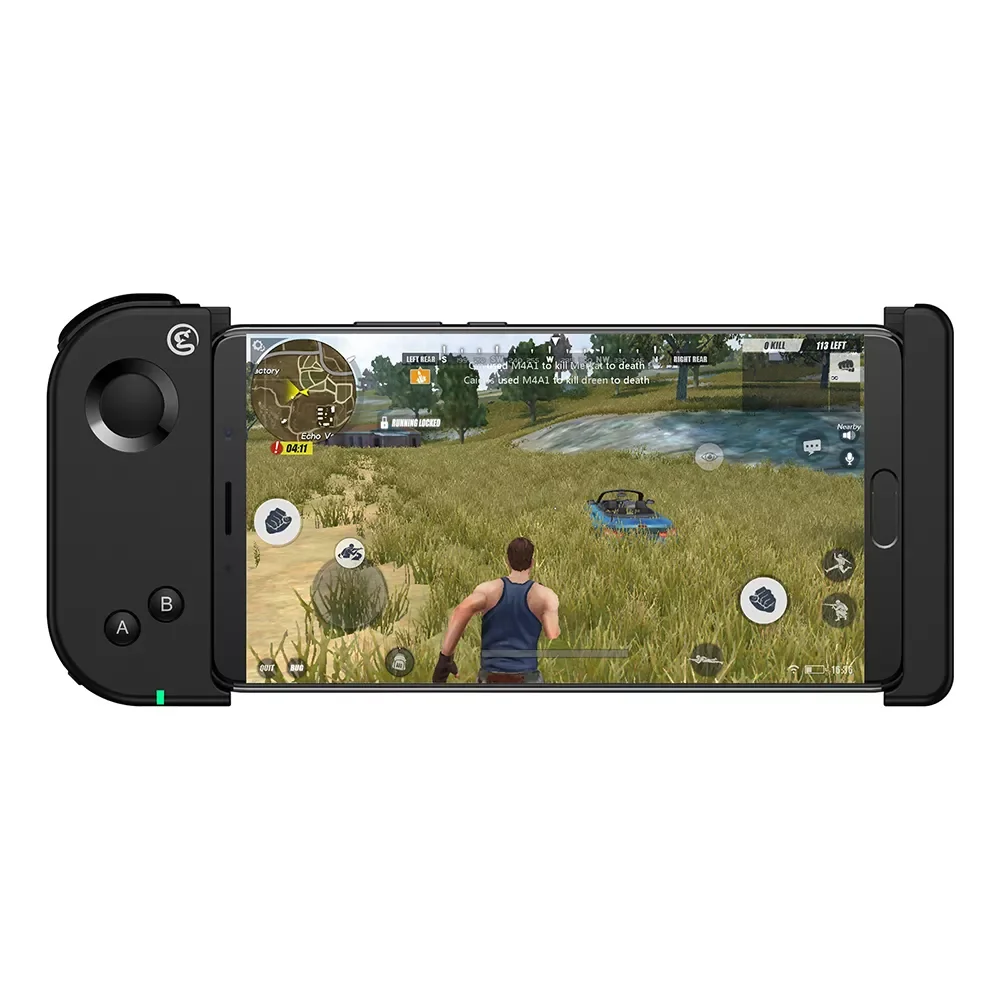 PUBG Controller GameSir T6 Bluetooth Gamepad One-handed Stretchable Gaming Joystick For iPhone ios 4.5-6.7 inch For FPS Games 
PUBG Controller GameSir T6 Bluetooth Gamepad One-handed Stretchable Gaming Joystick For iPhone ios 4.5-6.7 inch For FPS Games
