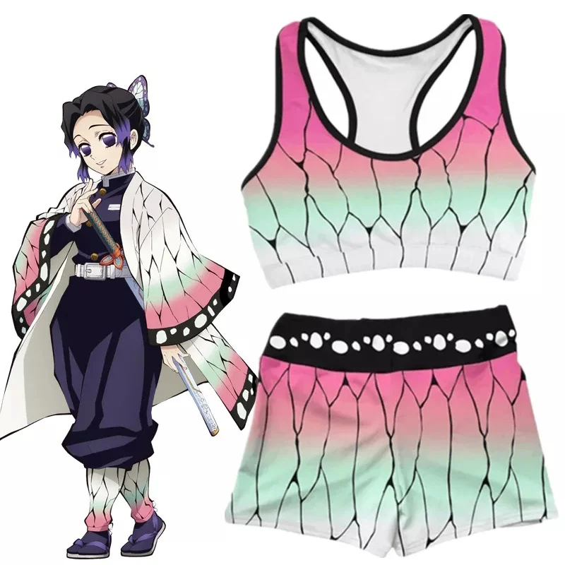 Аниме Demon Slayer Косплей Kimetsu No Yaiba Kamado Tanjirou Kochou Shinobu тренажерный зал Спортивная тренировка Бег бюстгальтер костюм для йоги
Аниме Demon Slayer Косплей Kimetsu No Yaiba Kamado Tanjirou Kochou Shinobu тренажерный зал Спортивная тренировка Бег бюстгальтер костюм для йоги