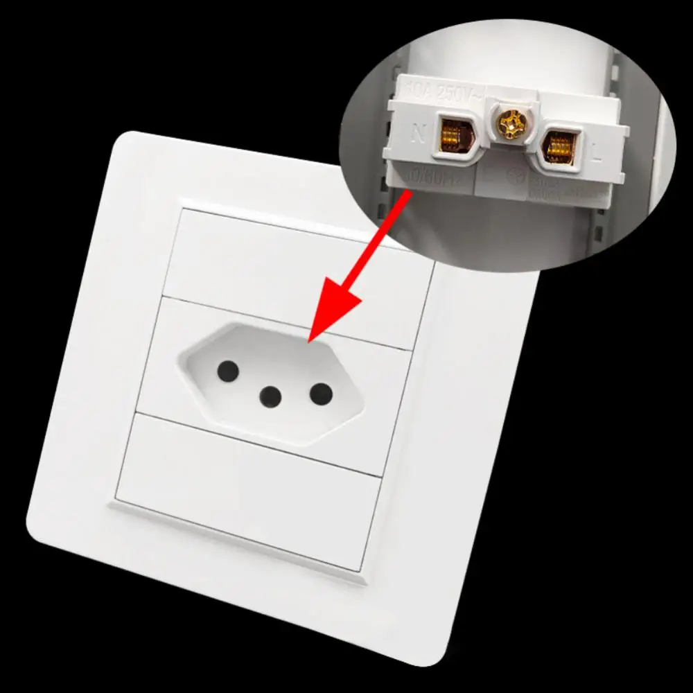 2023 Power Socket 86 Type Brazil 10a Wall Socket Panel Eu Standard 118 Type Brazil Plug Eu Three Jack Brazil Three Round Holes
2023 Power Socket 86 Type Brazil 10a Wall Socket Panel Eu Standard 118 Type Brazil Plug Eu Three Jack Brazil Three Round Holes