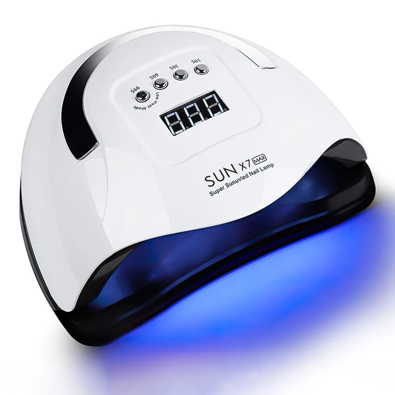 180W SUNX7 MAX UV LED Lamp For Nail Dryer Manicure Nail Lamp Gel Varnish Nail With Motion Sensing Professional Lamp for Manicure
180W SUNX7 MAX UV LED Lamp For Nail Dryer Manicure Nail Lamp Gel Varnish Nail With Motion Sensing Professional Lamp for Manicure