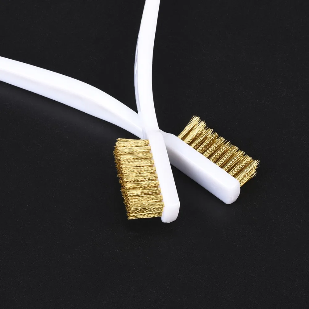 Copper Wire Brush 2pcs Cleaner Industrial Light Scrubbing Plastic Handle Set Toothbrush Wire Brush High Quality
Copper Wire Brush 2pcs Cleaner Industrial Light Scrubbing Plastic Handle Set Toothbrush Wire Brush High Quality