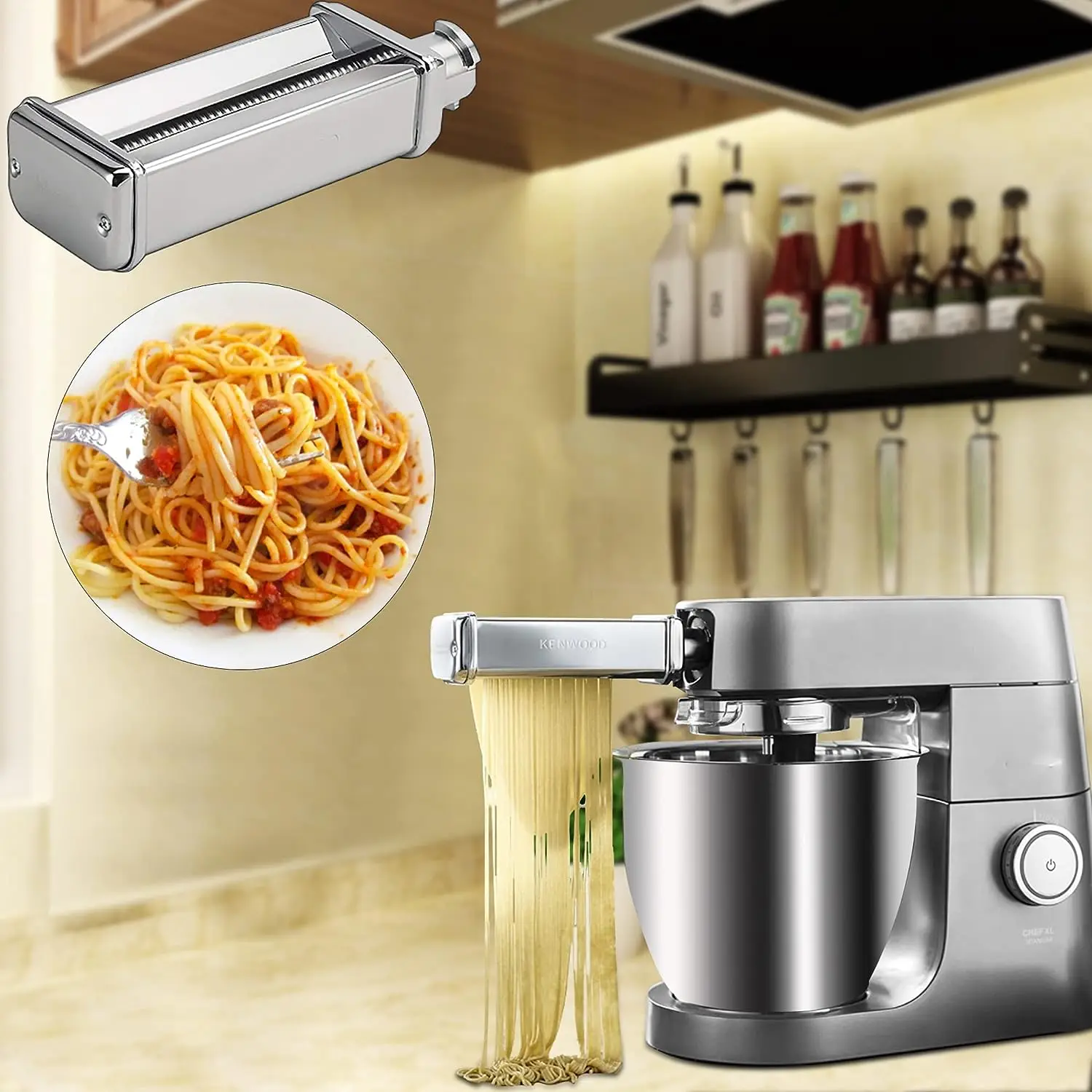 Лапшерезка KIKIAID для Kenwood из нержавеющей стали
Лапшерезка KIKIAID для Kenwood из нержавеющей стали