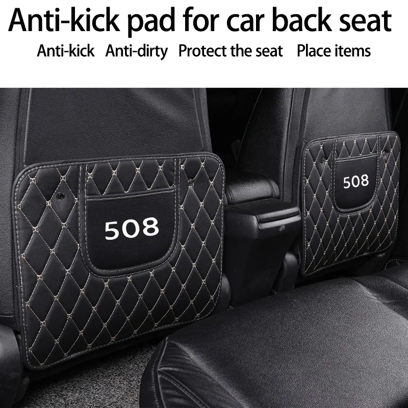 Car Seat Anti-kick Pad Protection Pad Car Decor for Peugeot 508 Leather Custom Car Seat Cover Set Luxury Car Accessories
Car Seat Anti-kick Pad Protection Pad Car Decor for Peugeot 508 Leather Custom Car Seat Cover Set Luxury Car Accessories