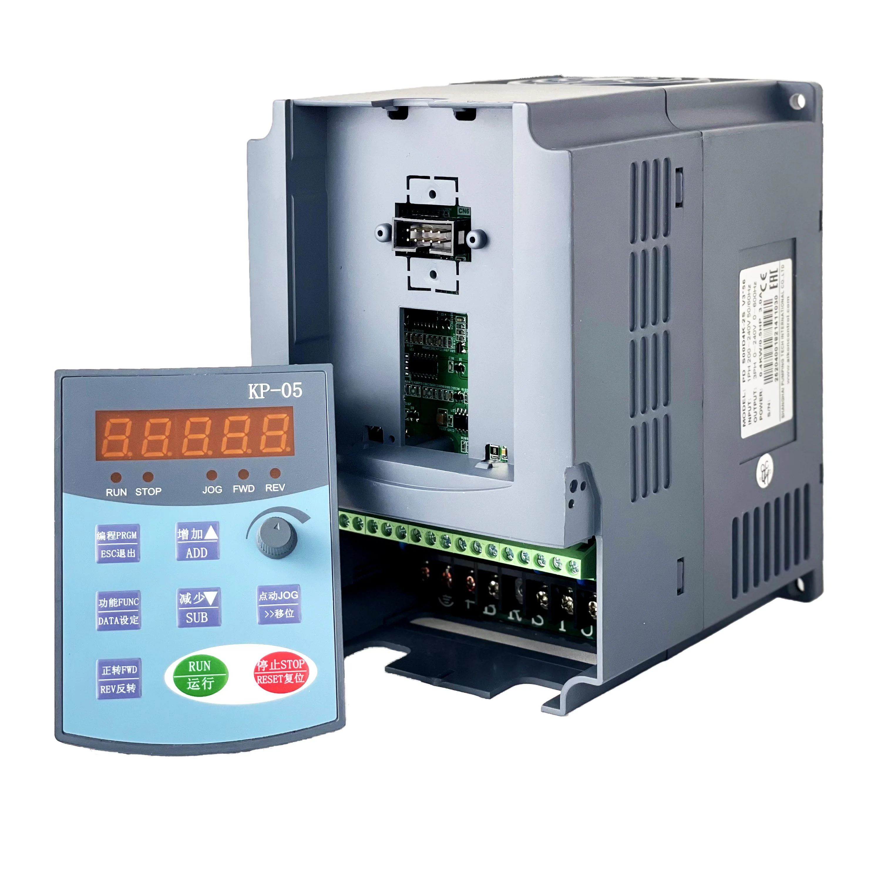 OEM branding 7.5 kw CNC 3 phase VFD vsd Spindle Motor Speed Control frequency inverter 220v to 380v
OEM branding 7.5 kw CNC 3 phase VFD vsd Spindle Motor Speed Control frequency inverter 220v to 380v