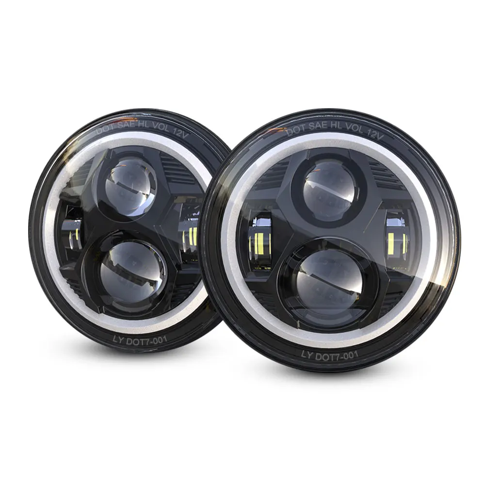 2pcs 7Inch LED Headlamps For Lada Niva Urban 4x4 Suzuki Samurai Jeep Wrangler Off Road
2pcs 7Inch LED Headlamps For Lada Niva Urban 4x4 Suzuki Samurai Jeep Wrangler Off Road