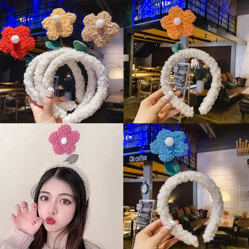 Stylish Cute Hairband Sweet Little Red Flower Hair Band Korean Plush Spring Hairband For Woman Girls 1PC Big Flower Hair Hoop
Stylish Cute Hairband Sweet Little Red Flower Hair Band Korean Plush Spring Hairband For Woman Girls 1PC Big Flower Hair Hoop