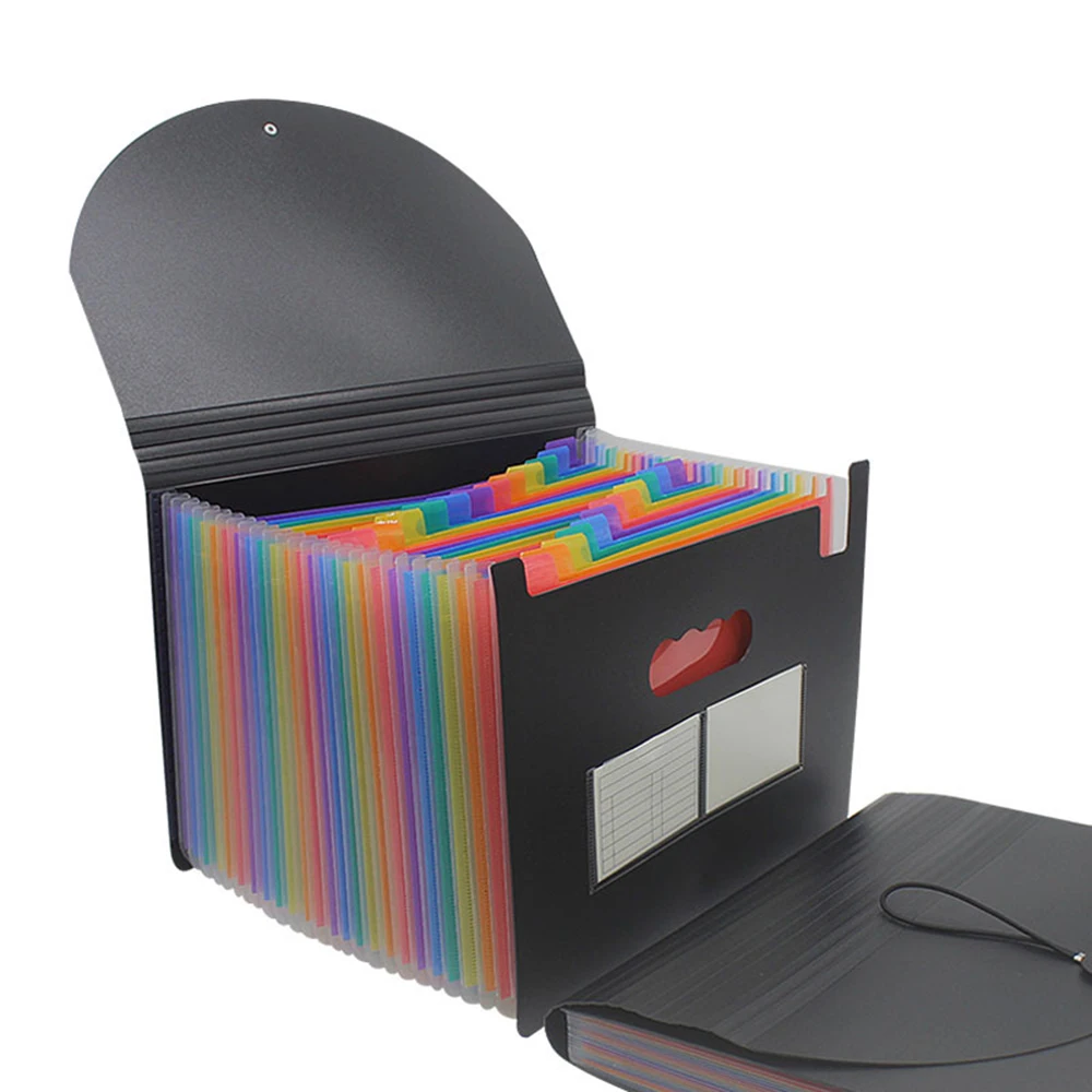 Portable A4 Folder 13-24 Bags Multi-layer Rainbow Storage Expandable Organ Bag Suitable For White-collar Workers Teachers Women
Portable A4 Folder 13-24 Bags Multi-layer Rainbow Storage Expandable Organ Bag Suitable For White-collar Workers Teachers Women