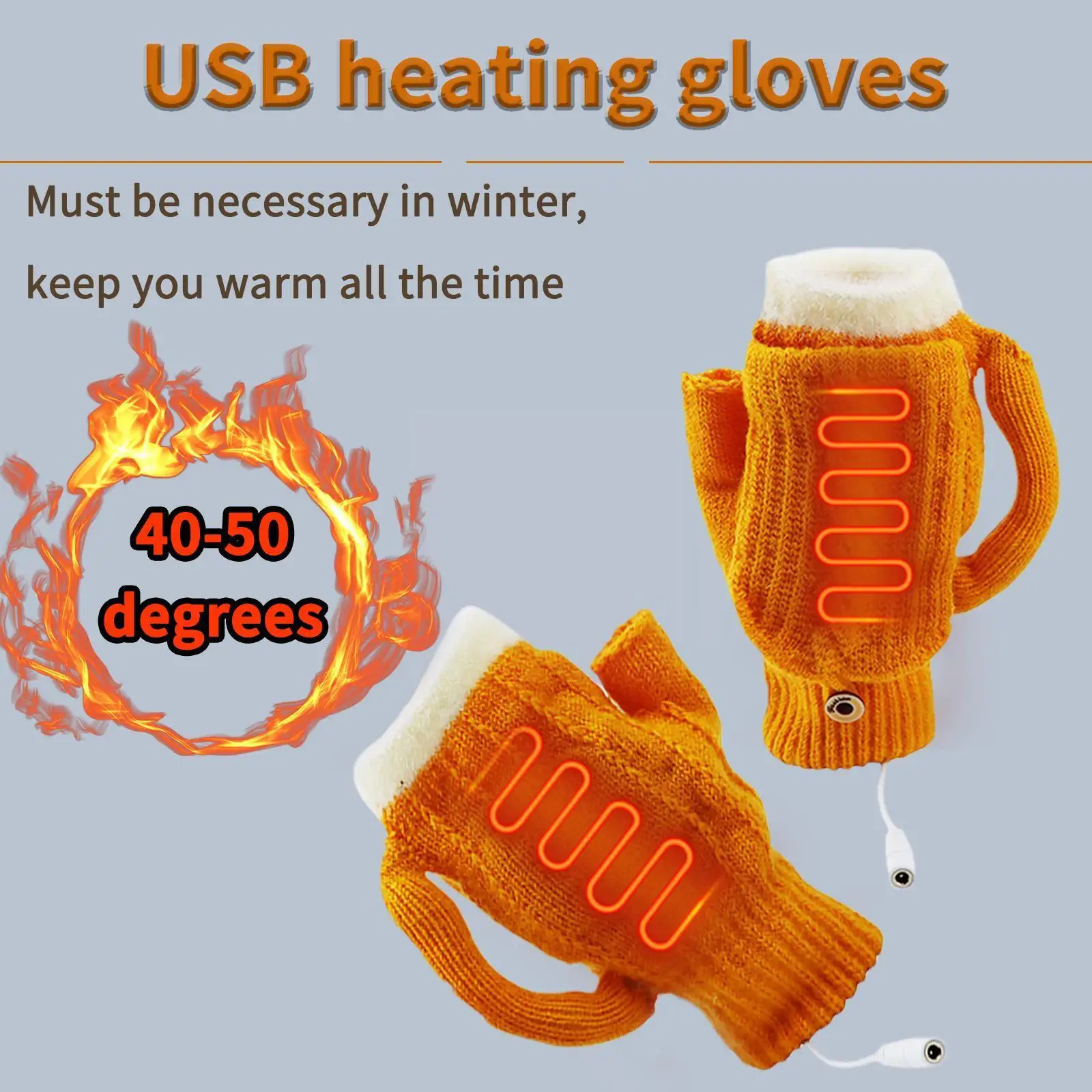 Usb Heated Gloves Knit Hands Fingerless Women Men Button Electric Heating Washable Warm Winter Hands Gloves Glove Laptop Wa C3p8
Usb Heated Gloves Knit Hands Fingerless Women Men Button Electric Heating Washable Warm Winter Hands Gloves Glove Laptop Wa C3p8