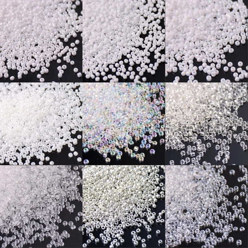 15/0 12/0 8/0 6/0 white series glass millet beads DIY Hand Beaded Jewelry bun tassel beads accessories
15/0 12/0 8/0 6/0 white series glass millet beads DIY Hand Beaded Jewelry bun tassel beads accessories