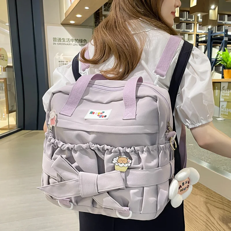 Новинка 2022, нейлоновый женский рюкзак, Женская дорожная сумка, милый школьный рюкзак для девочек-подростков
Новинка 2022, нейлоновый женский рюкзак, Женская дорожная сумка, милый школьный рюкзак для девочек-подростков