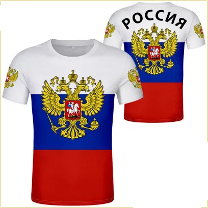 

Russian T-shirt name number Tha T-shirt text logo Clothing printing Diy Free custom Thai T-shirt Respirant 3D 4XL 5XL Large size