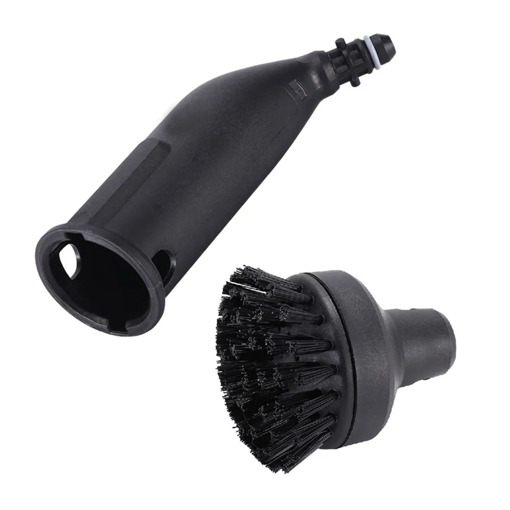 1*Extension Nozzle 1*Big Round Brush For Karcher Steam Cleaner Point Jet Nozzle Complete Black SC High Quality
1*Extension Nozzle 1*Big Round Brush For Karcher Steam Cleaner Point Jet Nozzle Complete Black SC High Quality