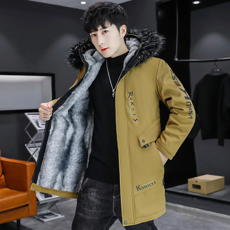 2022 New Men's Parkas Long Cotton Fashion Winter Jacket Coats For Men Brand Hooded Jacket Thick Parka Homme Warm Tops
2022 New Men's Parkas Long Cotton Fashion Winter Jacket Coats For Men Brand Hooded Jacket Thick Parka Homme Warm Tops